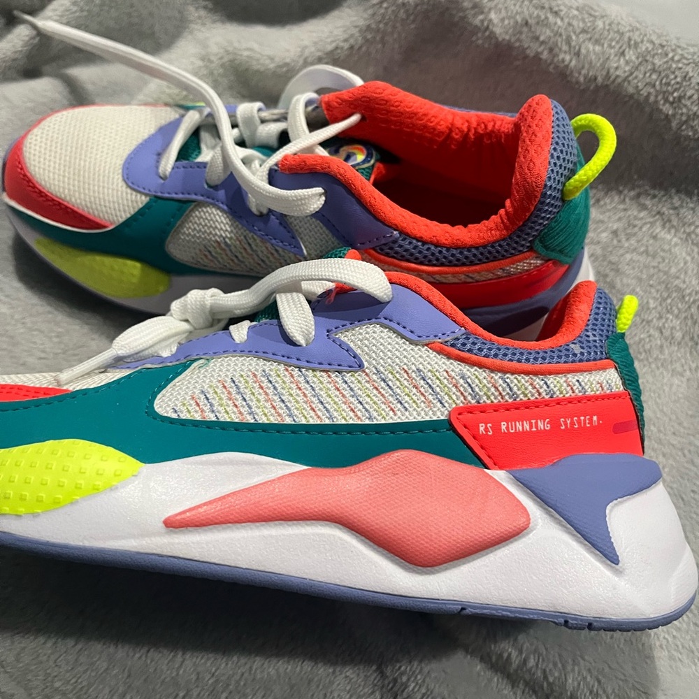 NWT. Vibrant Multi-Color Kids Sneakers